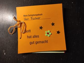 Titelbild zum Material "Schöpfungsbuch".